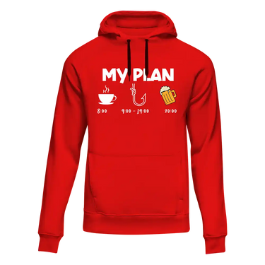 My Fishing Plan Unisex Hoodie
